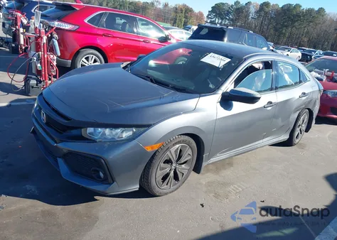 2018 Honda Civic Ex z USA, uszkodzony, nr VIN SHHFK7H58JU221232